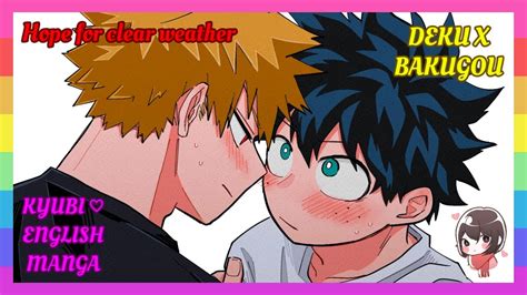 Bakudeku English yaoi .